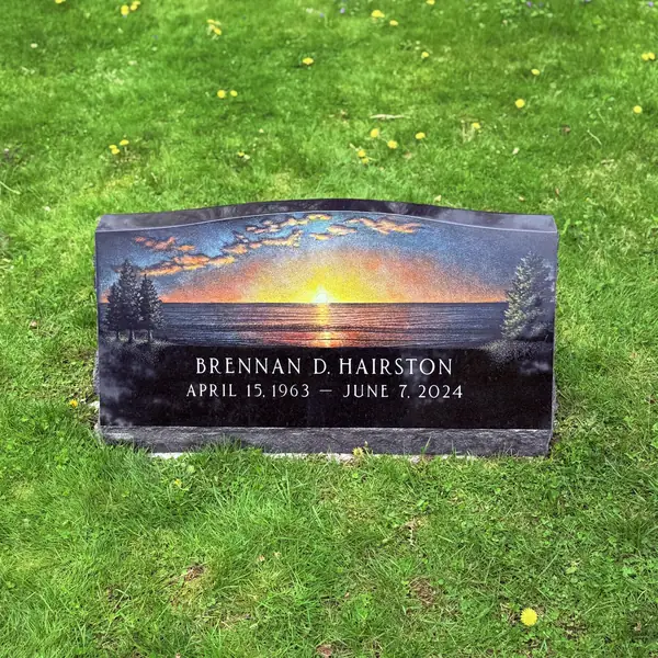 Slant monument example