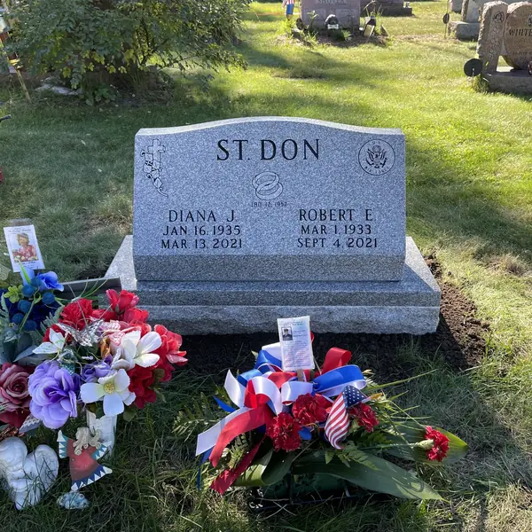 Slant monument example