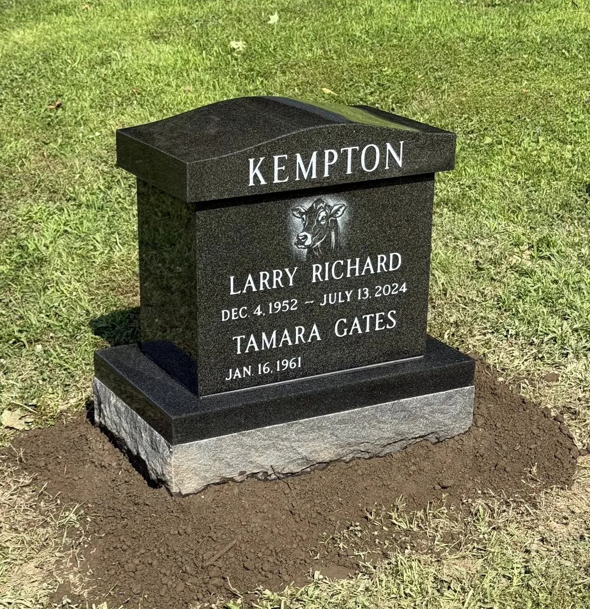 Cremation Memorials example