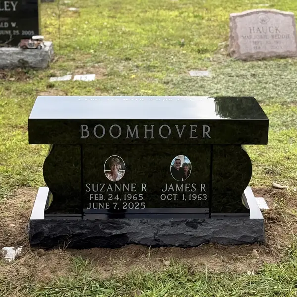 Cremation memorial by Champlain Monuments